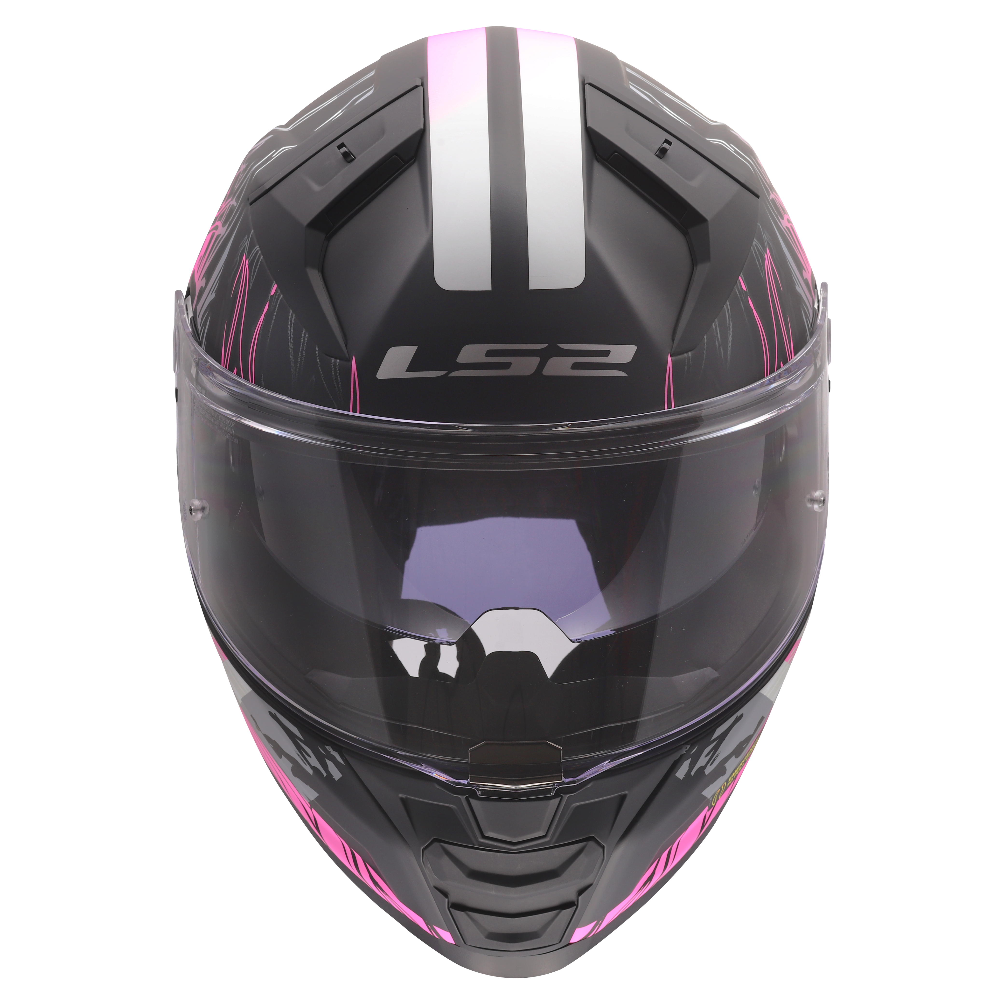 LS2 FF811 VECTOR II DARFLO MATT BLACK PINK  168112711 (9)